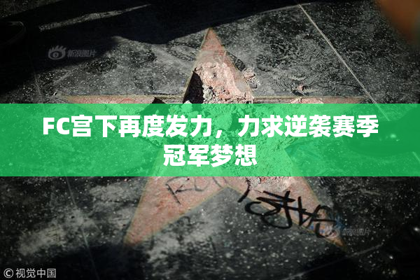 FC宫下再度发力，力求逆袭赛季冠军梦想