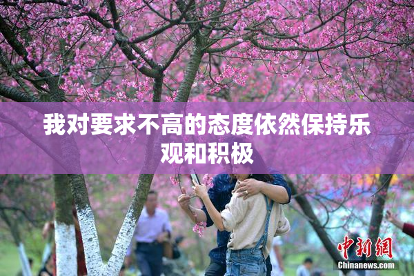 我对要求不高的态度依然保持乐观和积极