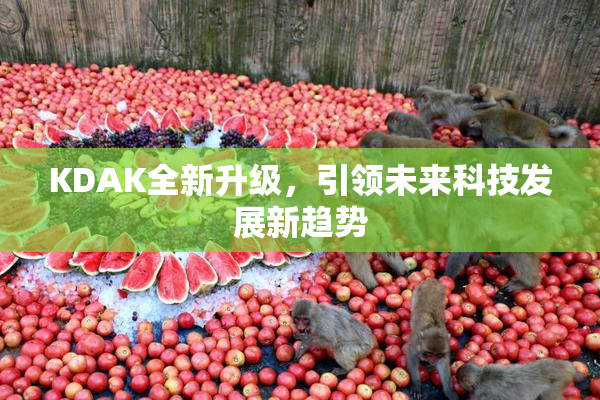 KDAK全新升级，引领未来科技发展新趋势