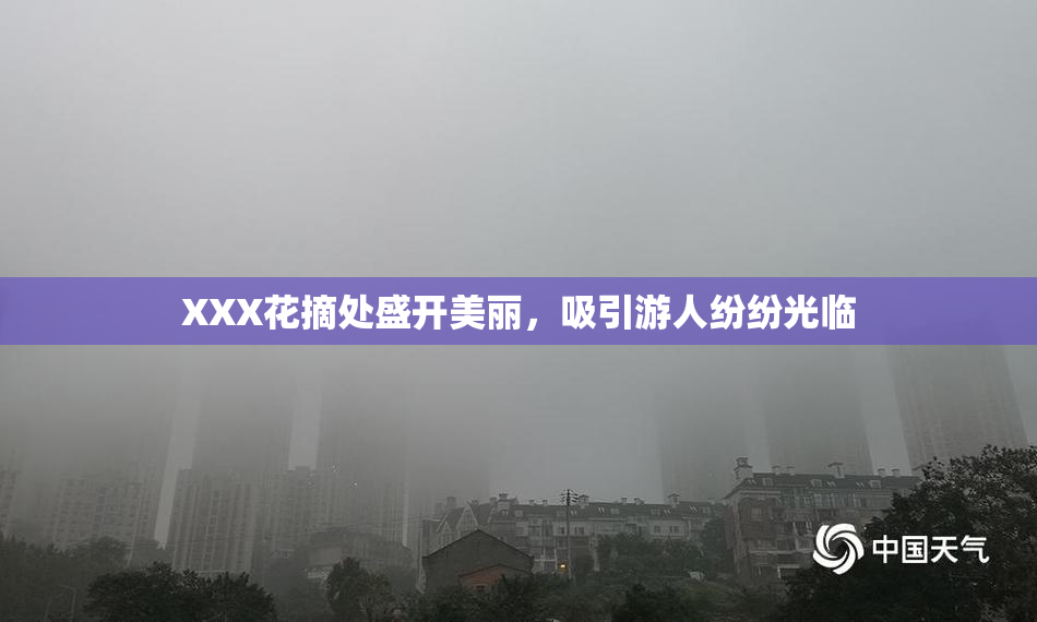 XXX花摘处盛开美丽，吸引游人纷纷光临