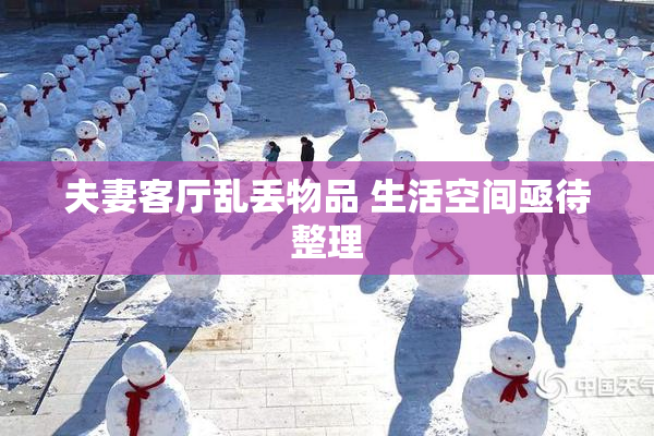 夫妻客厅乱丢物品 生活空间亟待整理