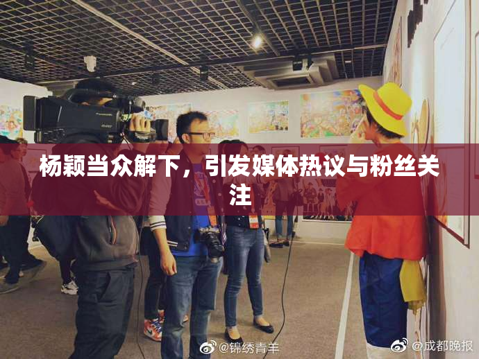杨颖当众解下，引发媒体热议与粉丝关注