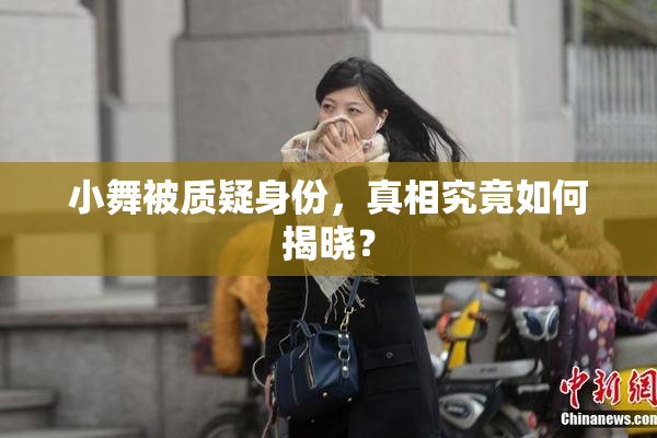 小舞被质疑身份，真相究竟如何揭晓？