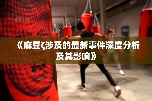 《麻豆ζ涉及的最新事件深度分析及其影响》