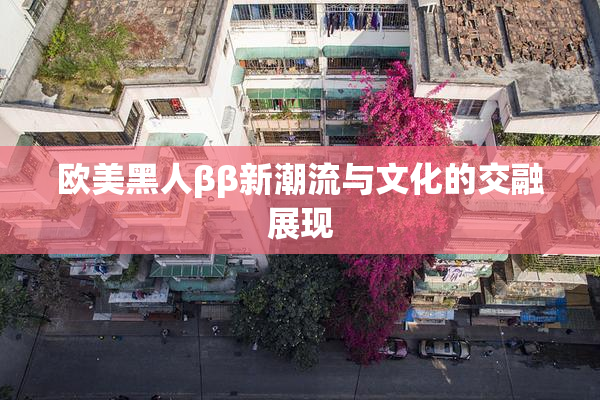 欧美黑人ββ新潮流与文化的交融展现