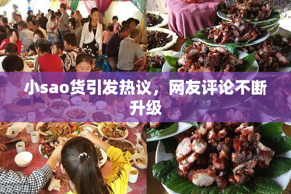 小sao货引发热议，网友评论不断升级