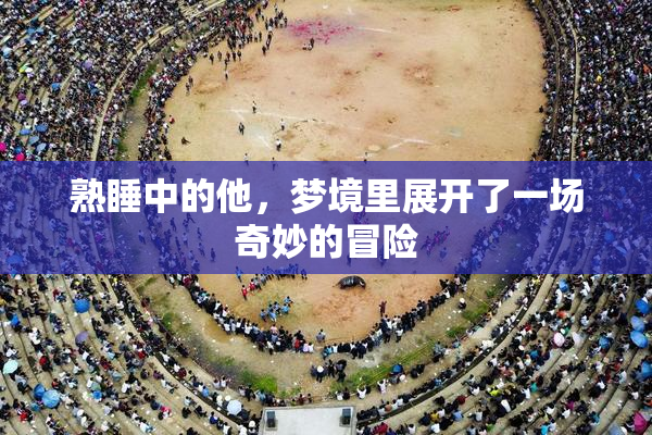 熟睡中的他，梦境里展开了一场奇妙的冒险