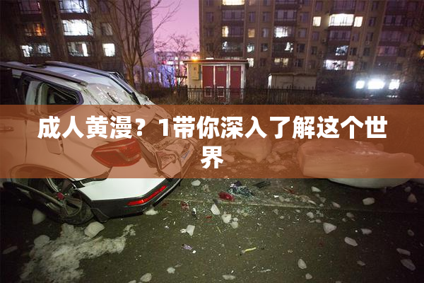 成人黄漫？1带你深入了解这个世界