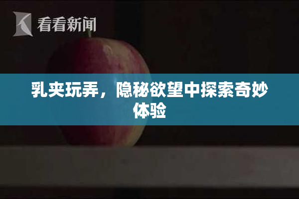 乳夹玩弄，隐秘欲望中探索奇妙体验