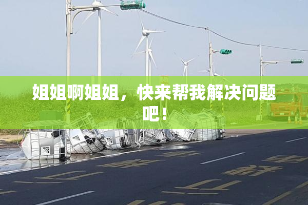 姐姐啊姐姐，快来帮我解决问题吧！