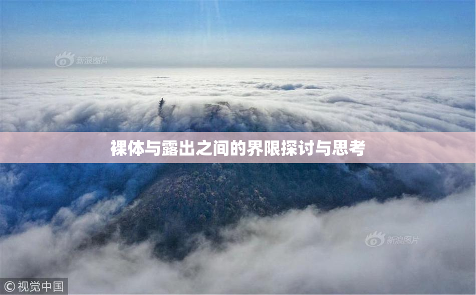 裸体与露出之间的界限探讨与思考