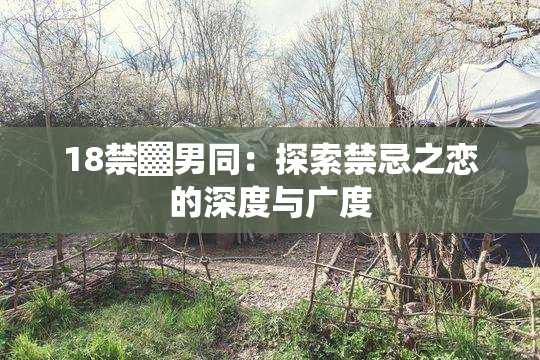 18禁▓男同：探索禁忌之恋的深度与广度