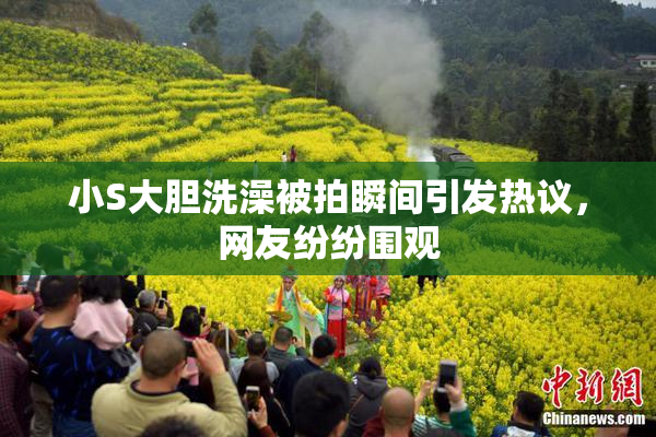 小S大胆洗澡被拍瞬间引发热议，网友纷纷围观