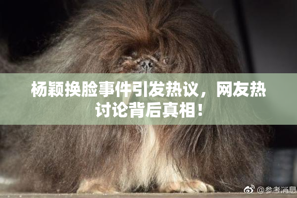 杨颖换脸事件引发热议，网友热讨论背后真相！
