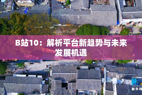 B站10：解析平台新趋势与未来发展机遇