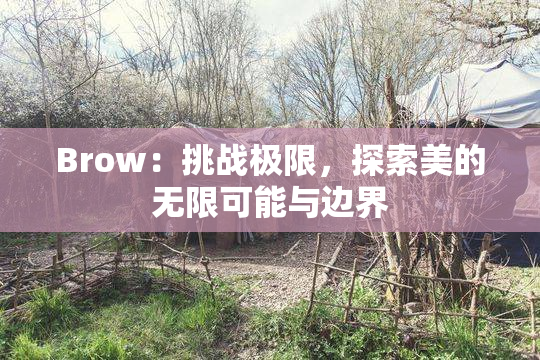 Brow：挑战极限，探索美的无限可能与边界