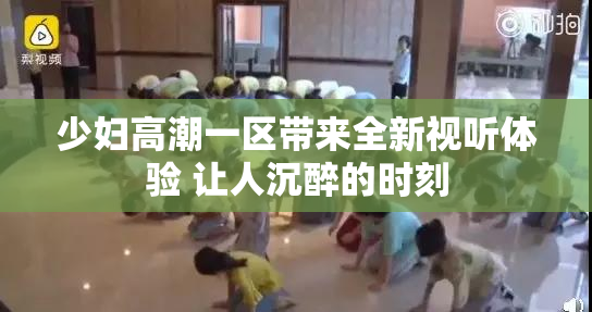 少妇高潮一区带来全新视听体验 让人沉醉的时刻
