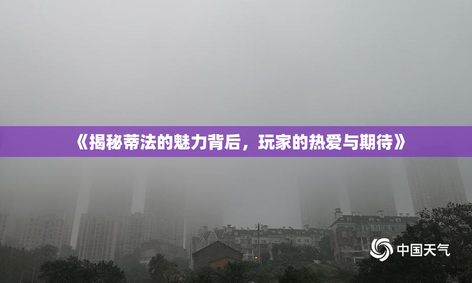 《揭秘蒂法的魅力背后，玩家的热爱与期待》
