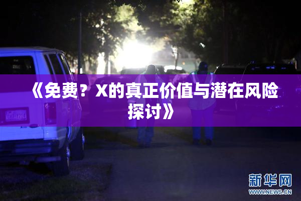 《免费？X的真正价值与潜在风险探讨》