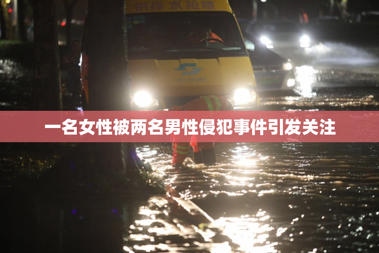 一名女性被两名男性侵犯事件引发关注
