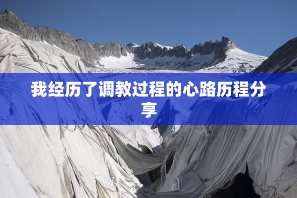 我经历了调教过程的心路历程分享