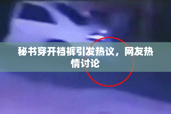 秘书穿开裆裤引发热议，网友热情讨论