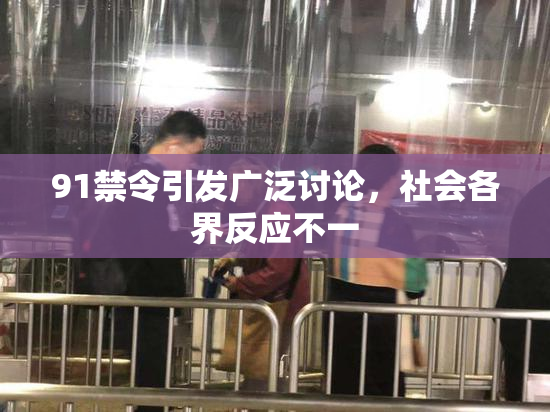 91禁令引发广泛讨论，社会各界反应不一