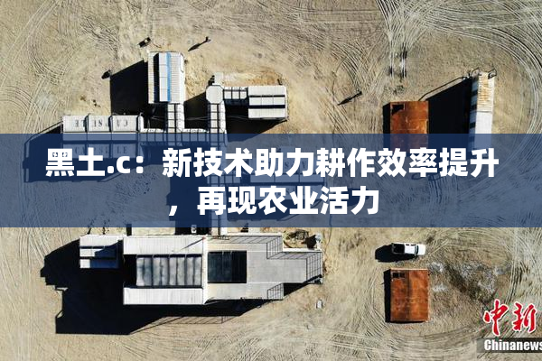 黑土.c：新技术助力耕作效率提升，再现农业活力