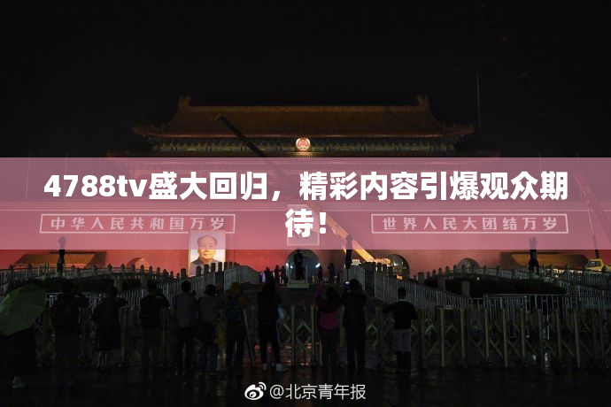 4788tv盛大回归，精彩内容引爆观众期待！