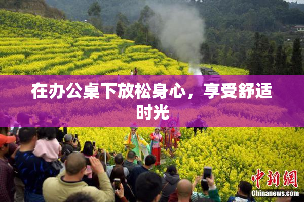 在办公桌下放松身心，享受舒适时光