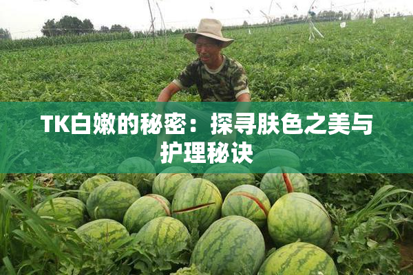 TK白嫩的秘密：探寻肤色之美与护理秘诀