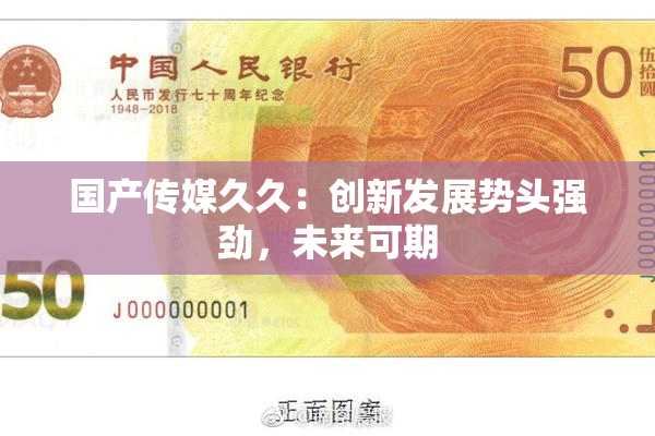 国产传媒久久：创新发展势头强劲，未来可期