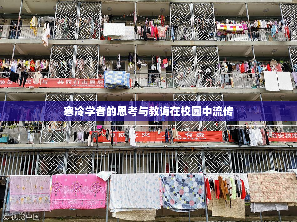 寒冷学者的思考与教诲在校园中流传