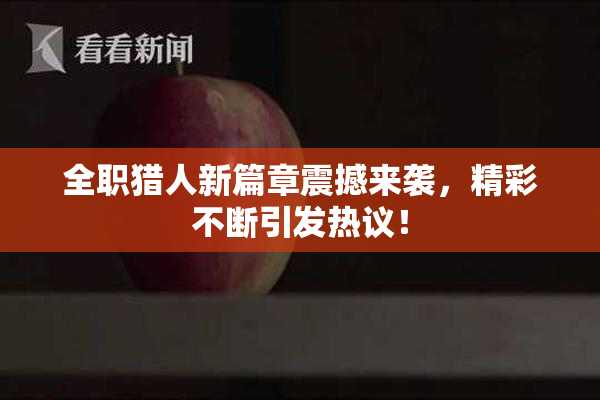全职猎人新篇章震撼来袭，精彩不断引发热议！