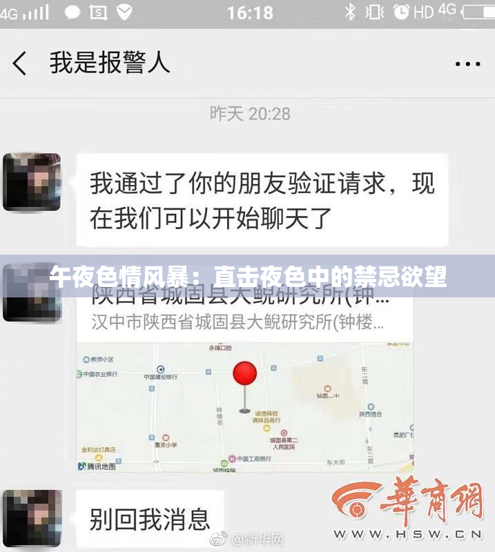 午夜色情风暴：直击夜色中的禁忌欲望