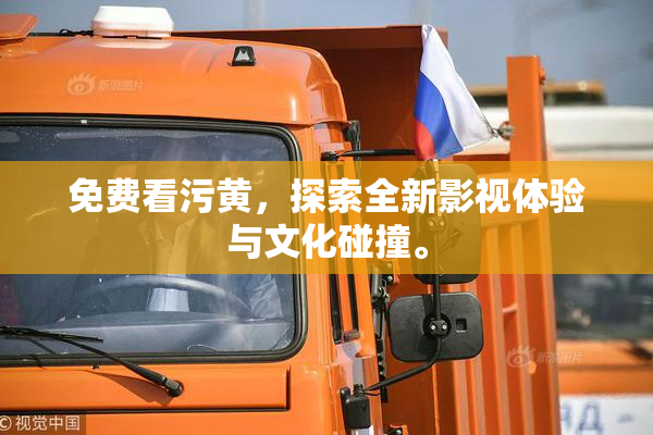免费看污黄，探索全新影视体验与文化碰撞。