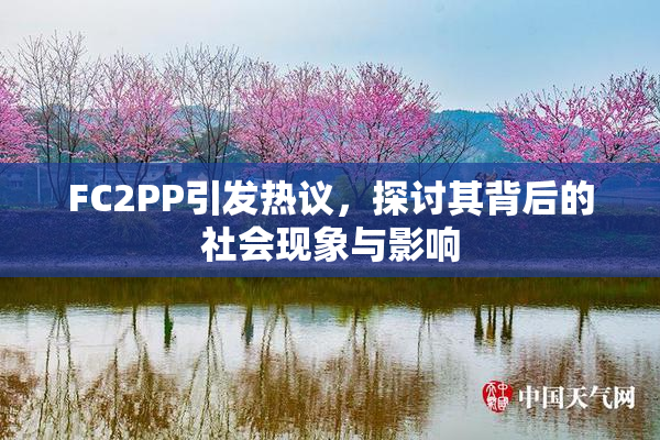 FC2PP引发热议，探讨其背后的社会现象与影响