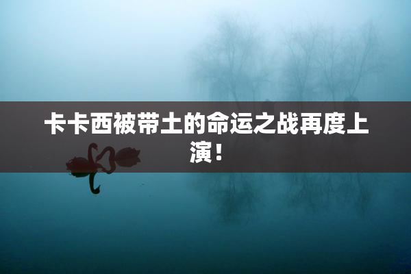 卡卡西被带土的命运之战再度上演！