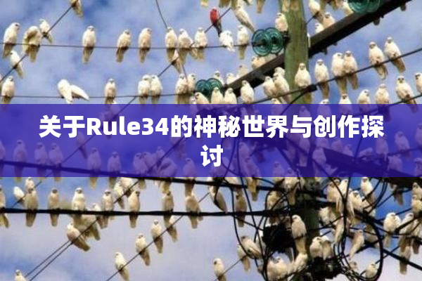 关于Rule34的神秘世界与创作探讨