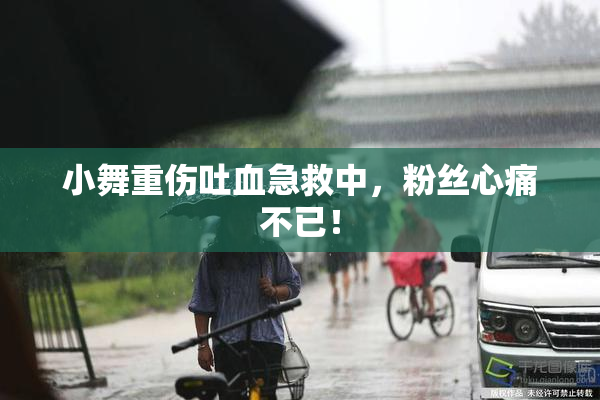 小舞重伤吐血急救中，粉丝心痛不已！