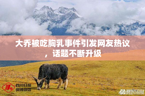 大乔被吃胸乳事件引发网友热议，话题不断升级