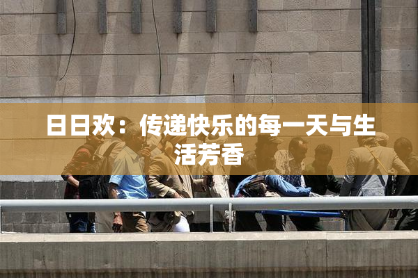 日日欢：传递快乐的每一天与生活芳香