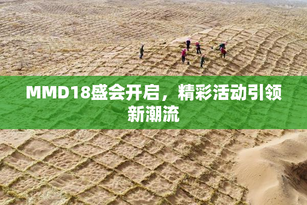 MMD18盛会开启，精彩活动引领新潮流