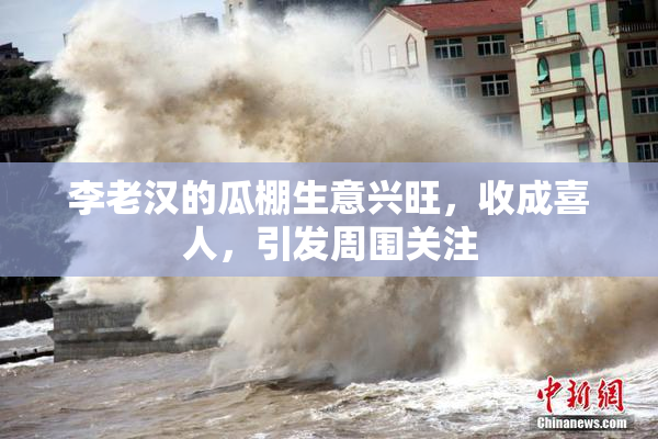李老汉的瓜棚生意兴旺，收成喜人，引发周围关注