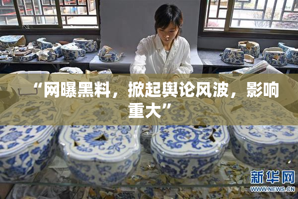 “网曝黑料，掀起舆论风波，影响重大”