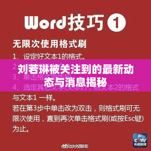 刘若琳被关注到的最新动态与消息揭秘