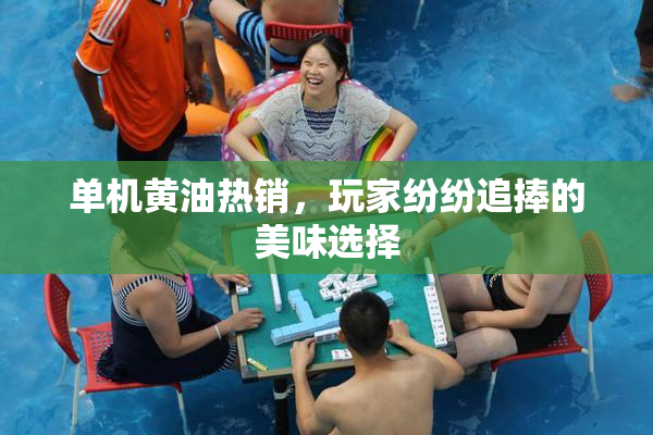 单机黄油热销，玩家纷纷追捧的美味选择