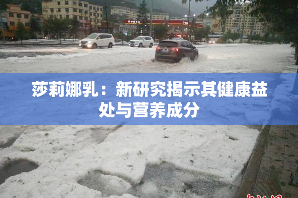 莎莉娜乳：新研究揭示其健康益处与营养成分