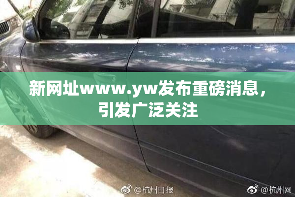 新网址www.yw发布重磅消息，引发广泛关注