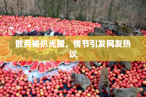 散兵被扒光腿，情节引发网友热议